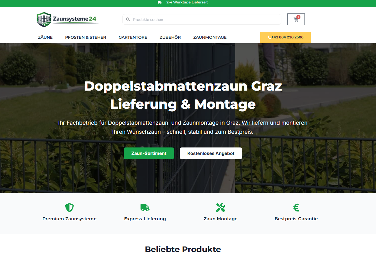 Webdesign Projekt