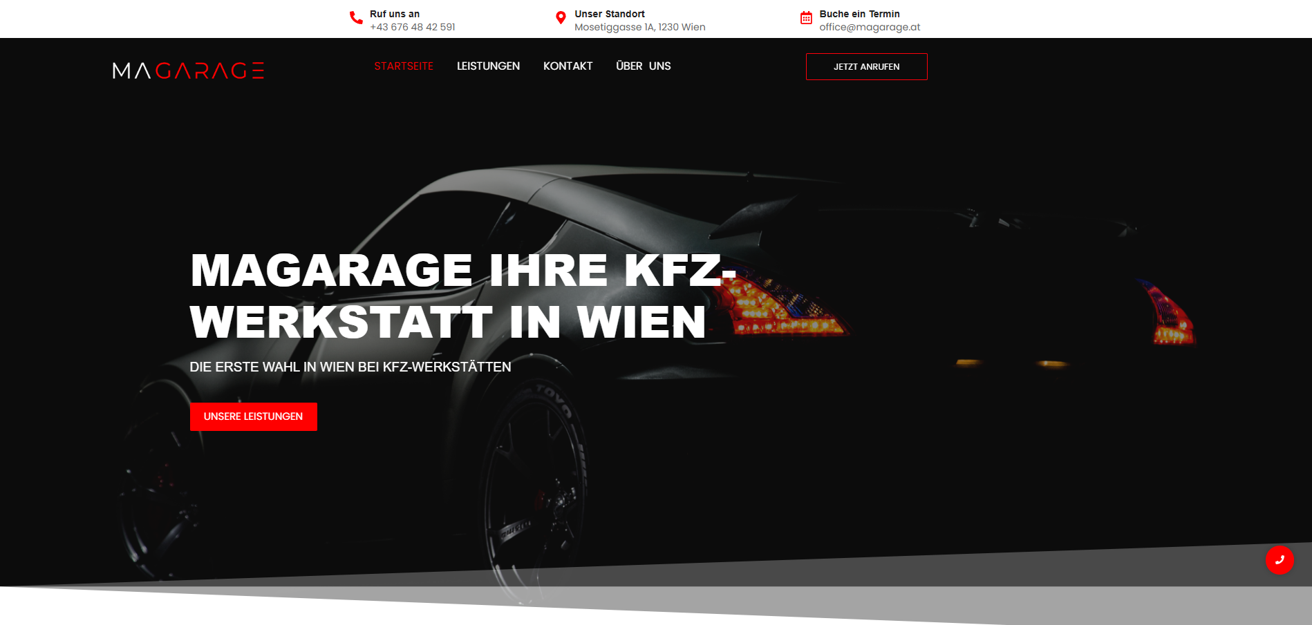 Webdesign Projekt